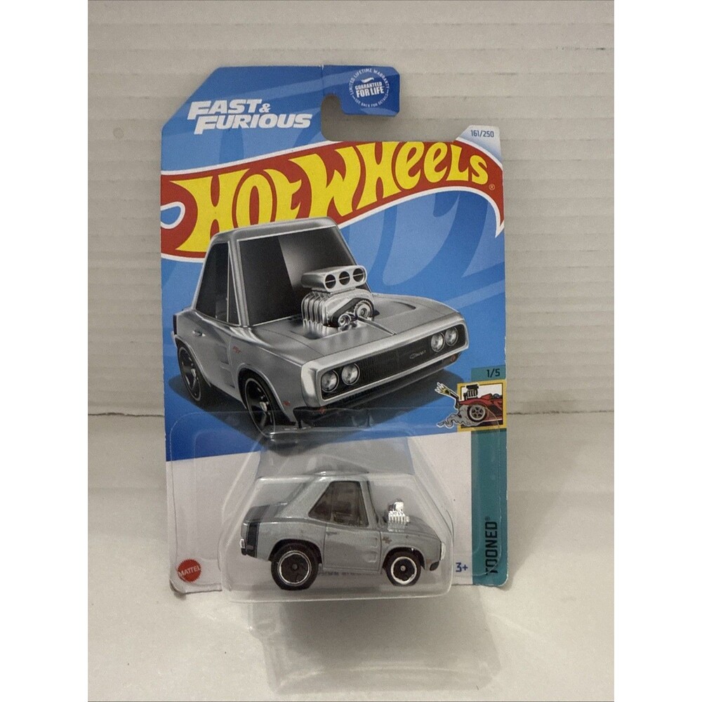 2024 Hot Wheels '70 Dodge Charger Silver Fast & Furious Tooned
